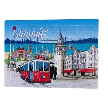 Istanbul Themed Customised Paper Jigsaw Puzzle 190x270 mm - 13
