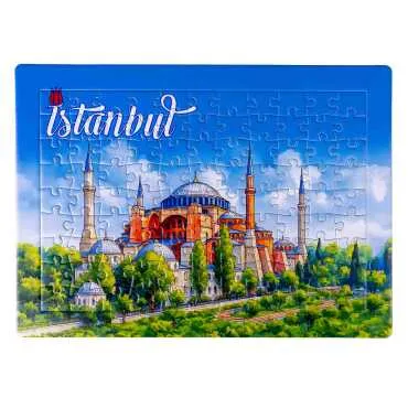 Istanbul Themed Customised Paper Jigsaw Puzzle 190x270 mm - 12