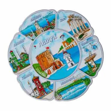 Toptan 20 Cm Alanya Polyester Tabak - Standart - 2