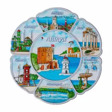 Wholesale 20 cm Alanya Polyester Plate