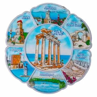 Wholesale 20 Cm Side Polyester Plate