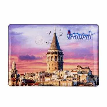 Toptan İstanbul Temalı Myros Dikdörtgen Magnet 80x55 cm - 9