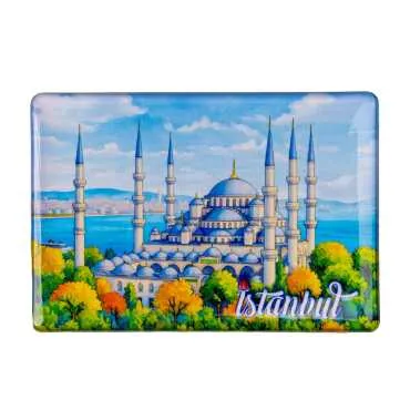 Toptan İstanbul Temalı Myros Dikdörtgen Magnet 80x55 cm - 11
