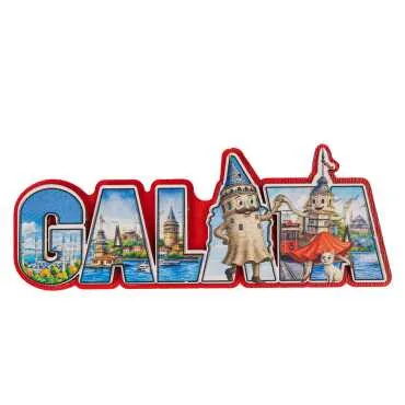 Toptan İstanbul Temalı Myros Uv Yazı Magnet - 9