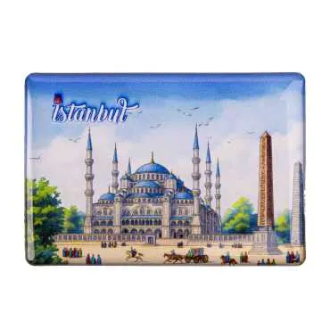 Toptan İstanbul Temalı Myros Dikdörtgen Magnet 95x65 mm - 14