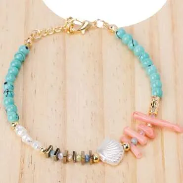 Prestij Bileklik Aquamarine - Standart - 6