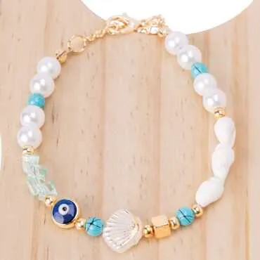 Prestij Bileklik Aquamarine - Standart - 12