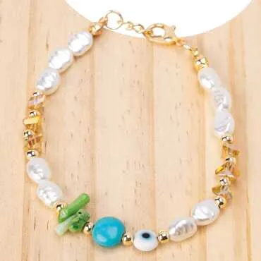 Prestij Bileklik Aquamarine - Standart - 16