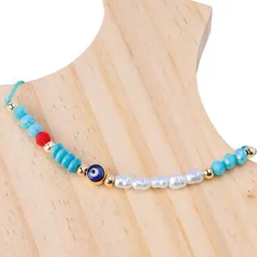 Prestij Bileklik Aquamarine - Standart - 22