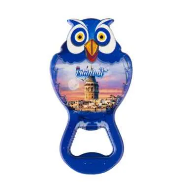 Toptan İstanbul Temalı Myros Uv Baykuş Açacak - 5