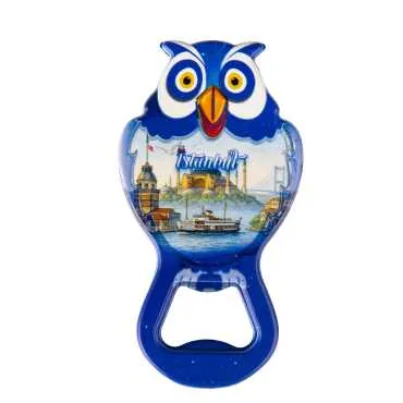 Toptan İstanbul Temalı Myros Uv Baykuş Açacak - 14