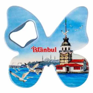 Toptan İstanbul Temalı Myros Uv Kelebek Açacak - 13