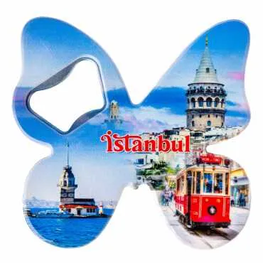 Toptan İstanbul Temalı Myros Uv Kelebek Açacak - 14