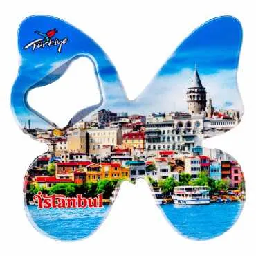 Toptan İstanbul Temalı Myros Uv Kelebek Açacak - 16