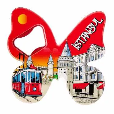 Toptan İstanbul Temalı Myros Uv Kelebek Açacak - 22