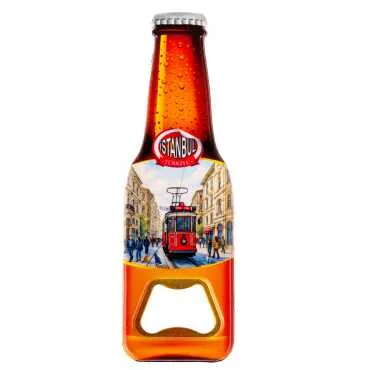 Toptan İstanbul Temalı Myros Uv Bira Şi̇şesi Açacak - 2