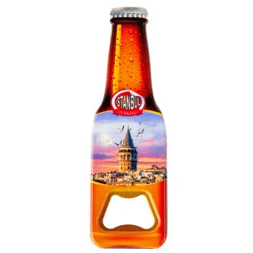 Toptan İstanbul Temalı Myros Uv Bira Şi̇şesi Açacak - 4