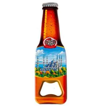 Toptan İstanbul Temalı Myros Uv Bira Şi̇şesi Açacak - 7
