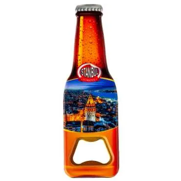 Toptan İstanbul Temalı Myros Uv Bira Şi̇şesi Açacak - 8