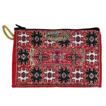 Turkish Woven Purse 100x155 mm - Standart - 7