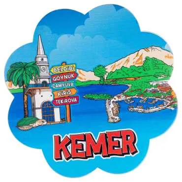 Kemer Themed UV Daisy Traditional Trivet 185 mm