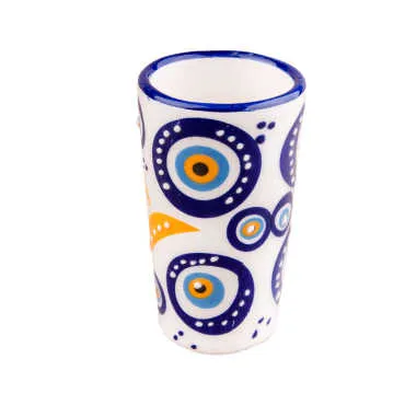 ÇİNİ SHOT BARDAK ÖZEL NAZAR - 6