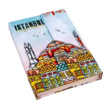 İstanbul Temalı BÜYÜK BOY MIKNATISLI DEFTER - Standart - 3