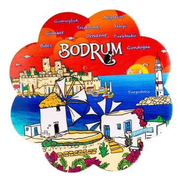 Bodrum Temalı Uv Papatya Yöresel Nihale 185 Mm