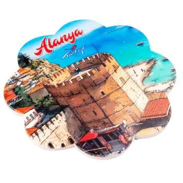 Alanya Temalı Uv Papatya Yöresel Nihale 185 Mm - 6