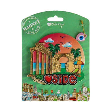 Side Temalı Kartonetli Uv Polyester Magnet - 12