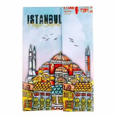 İstanbul Temalı ORTA BOY MIKNATISLI DEFTER - Standart - 2