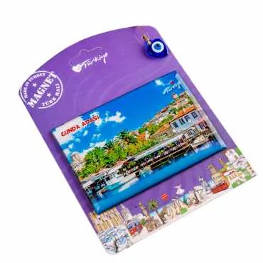 Cunda Temalı Myros Kartonetli Magnet - 5
