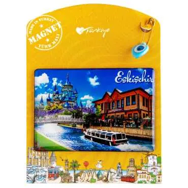 Eskişehir Temalı Myros Kartonetli Magnet