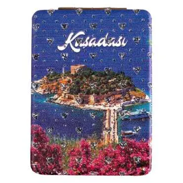 Kuşadası Temalı Myros Dikdörtgen Pu Ayna