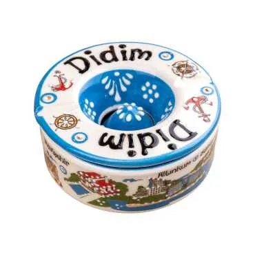 Didim Temalı Yöresel Kapaklı Büyük Küllük 115*55 Mm - Standart - 2