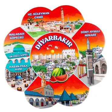 Diyarbakır Temalı Uv Papatya Yöresel Nihale 185 Mm - Standart - 2