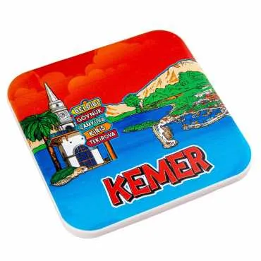 Kemer Temalı MYROS UV KARE BARDAKALTI 100 MM - 7