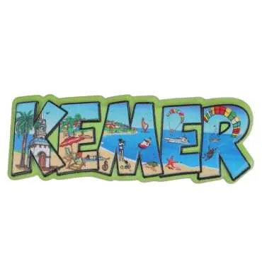 Kemer Temalı Myros Yöresel Polyester Magnet