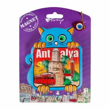 Antalya Temalı Kartonetli Uv Polyester Magnet - 5