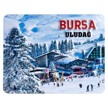 Bursa Temalı Kabartma Pvc Magnet 70*90 Mm - 5
