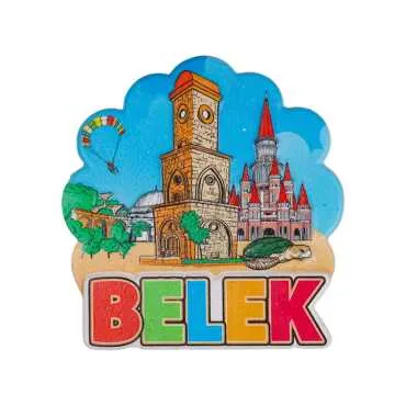 Belek Temalı Myros Yöresel Polyester Magnet - 8