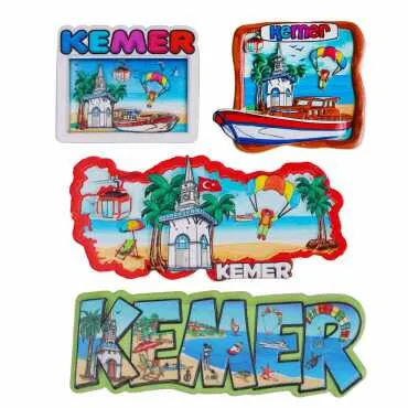 Kemer Temalı Myros Yöresel Polyester Magnet - 2