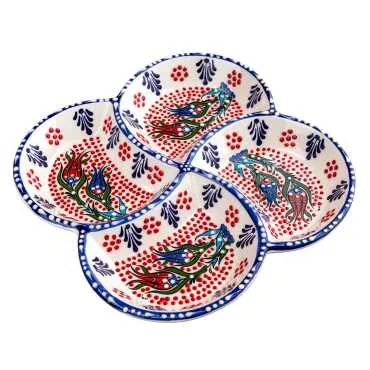 SAMUR ÇİNİ DÖRTLÜ ÇEREZLİK 17,5 CM - Standart - 2