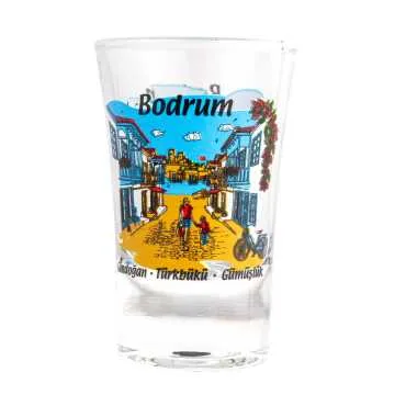 Toptan Bodrum Temalı Baskılı Shot Bardak 45x70 mm - 4