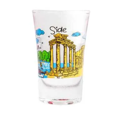 Toptan Side Temalı Baskılı Shot Bardak 45x70 mm