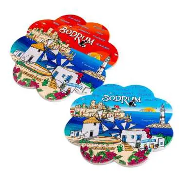 Bodrum Temalı Uv Papatya Yöresel Nihale 185 Mm - 4