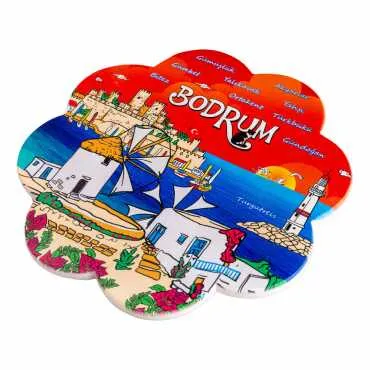 Bodrum Temalı Uv Papatya Yöresel Nihale 185 Mm - 2
