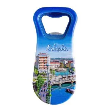 Toptan Eskişehir Temalı Uv Baskılı Açacak Magnet 95x43 mm - 6