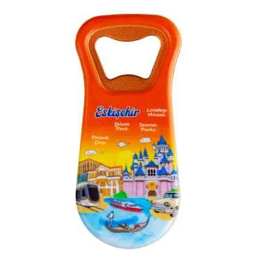 Toptan Eskişehir Temalı Uv Baskılı Açacak Magnet 95x43 mm - 10