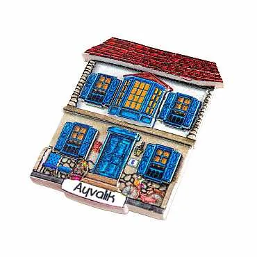 Ayvalık Temalı Myros Yöresel Polyester Magnet - 19